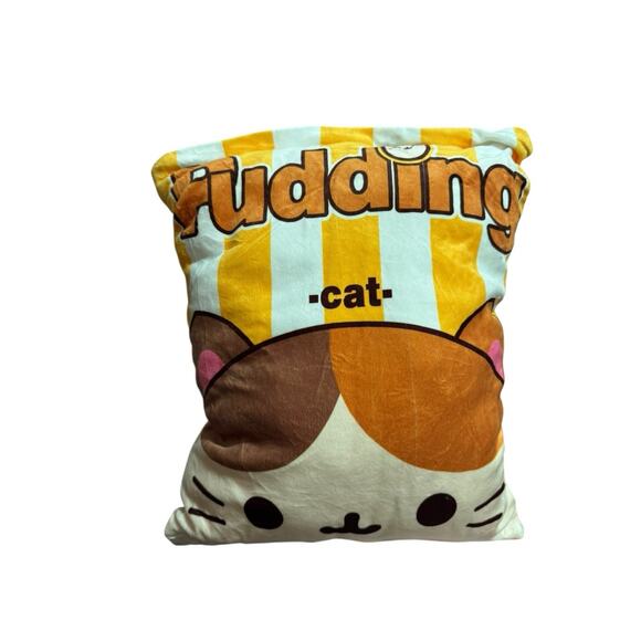 Pudding Cat Stuffed Pillow With Removable Stuffed Plush Cats Toy Kawaii - Picture 3 of 5